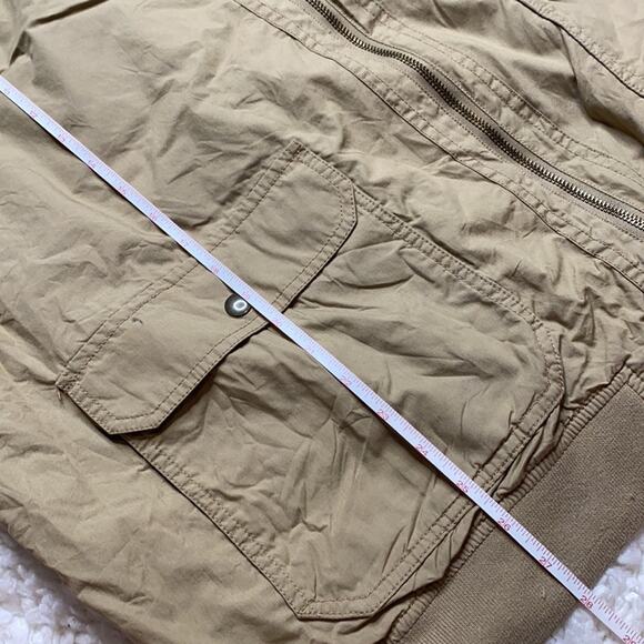 Banana Republic Tan Brown Bomber Jacket BT14 - Picture 9 of 12